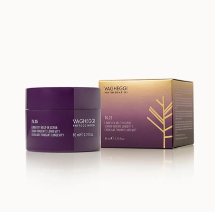 Vagheggi 75.25 longevity melt-in scrub 80ml