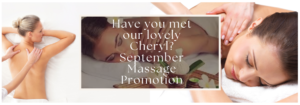 September Massage Promotion
