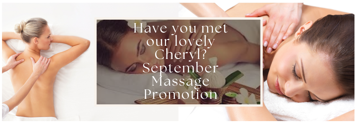 September Massage Promotion